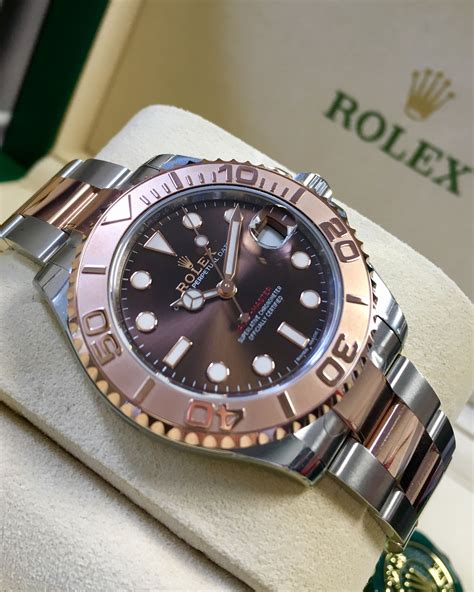 rolex yacht master chocolate 37|Rolex Yacht-Master 37 price.